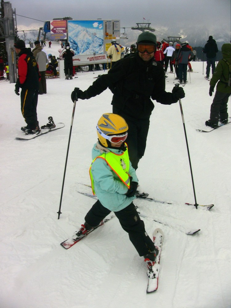 Family Ski Mig and Ruby