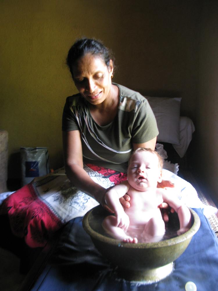 Sri Lankan New Year - Grandparents and Jungle 092