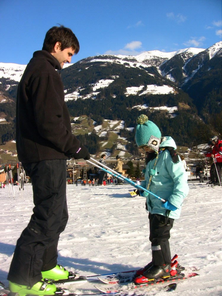 Family Ski Holiday Austria February 2009 026