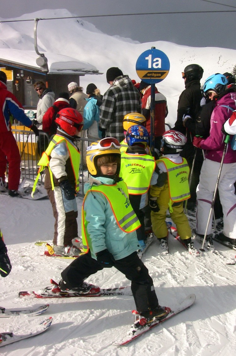 Family Ski Holiday Austria February 2009 079